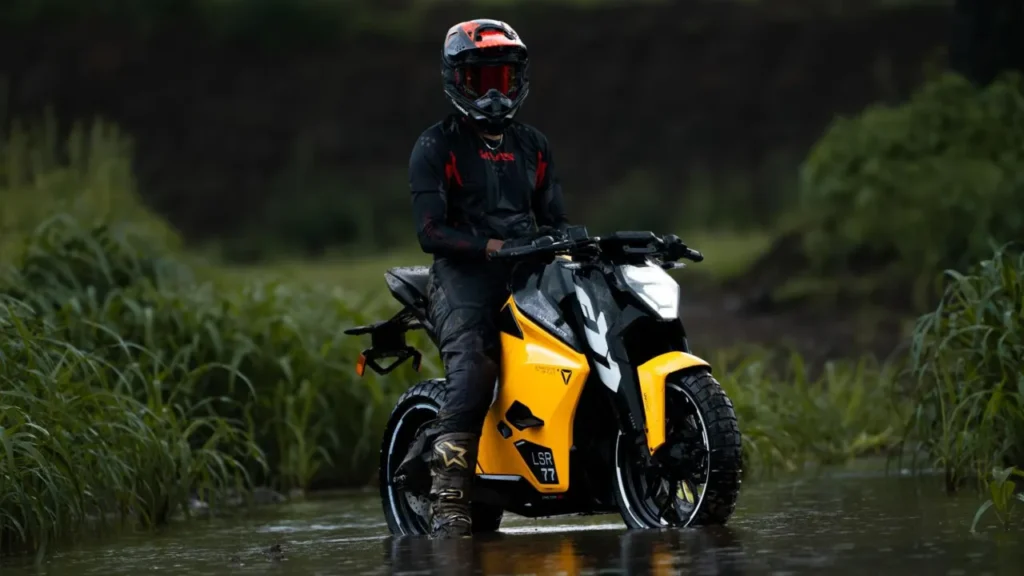 ultraviolette f77 off road terrain