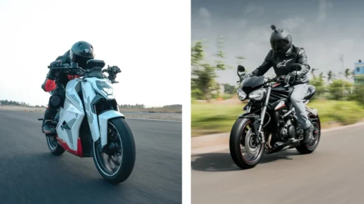 Petrol vs Electric Motorcycle