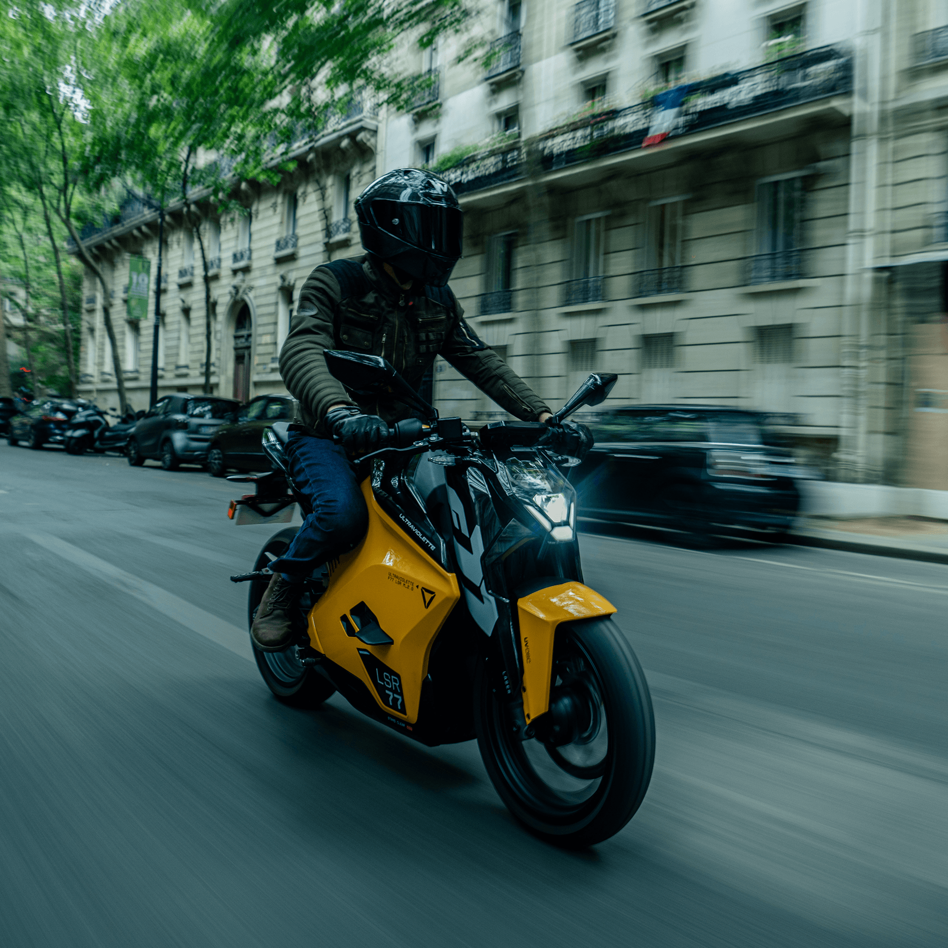 Ultraviolette F77 Side View